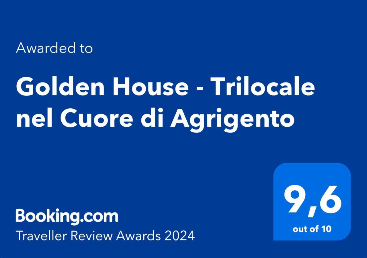 Golden House - Trilocale Nel Cuore Di Agrigento Zewnętrze zdjęcie